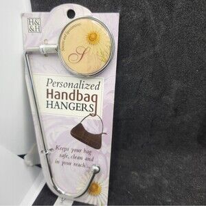 Letter S Personalized Handbag Hanger